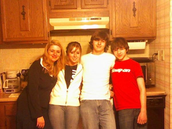 Cousin Keichia, Chad, Britt, and Cody